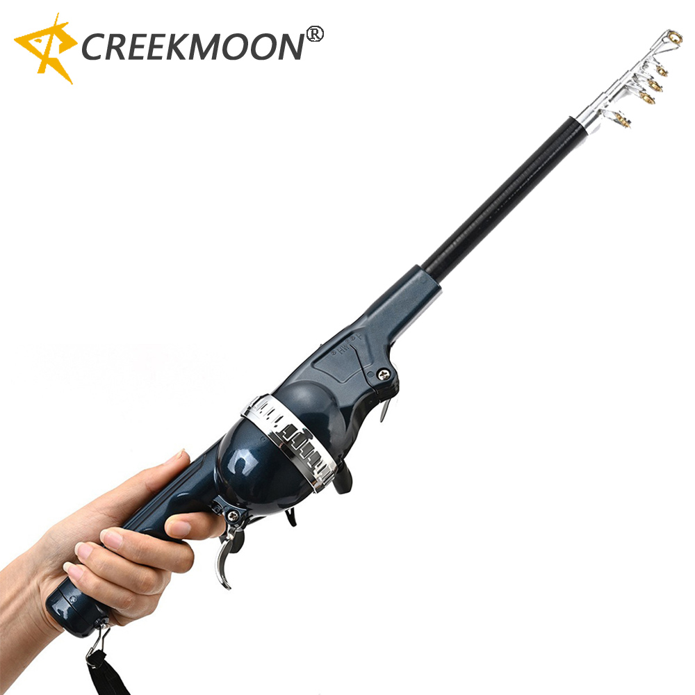 Fishing Rod Combo - 1 conjunto durável telescópica mini vara
