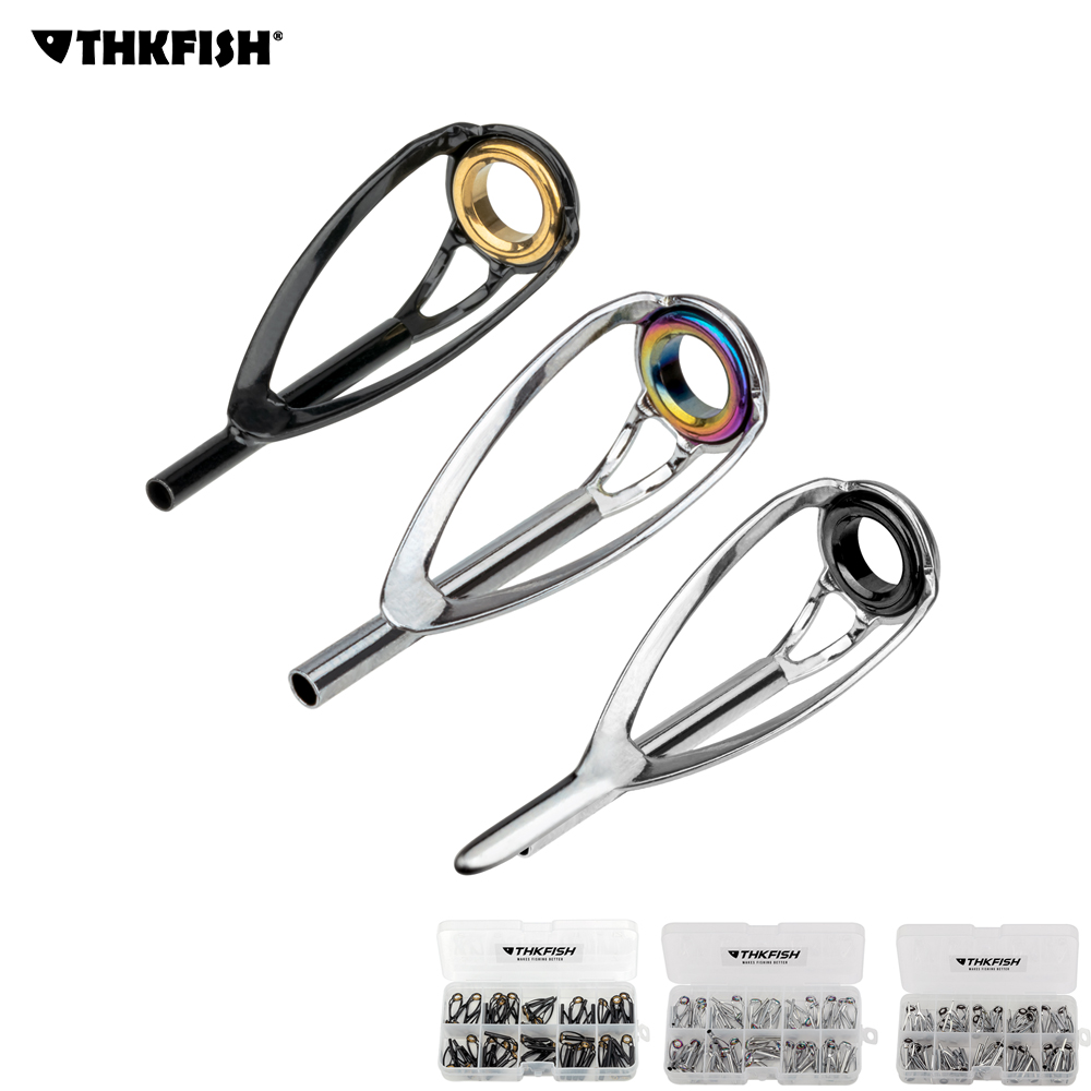 Fishing Rod Guide Replacement - Thkfish 50 peças kit de reparo