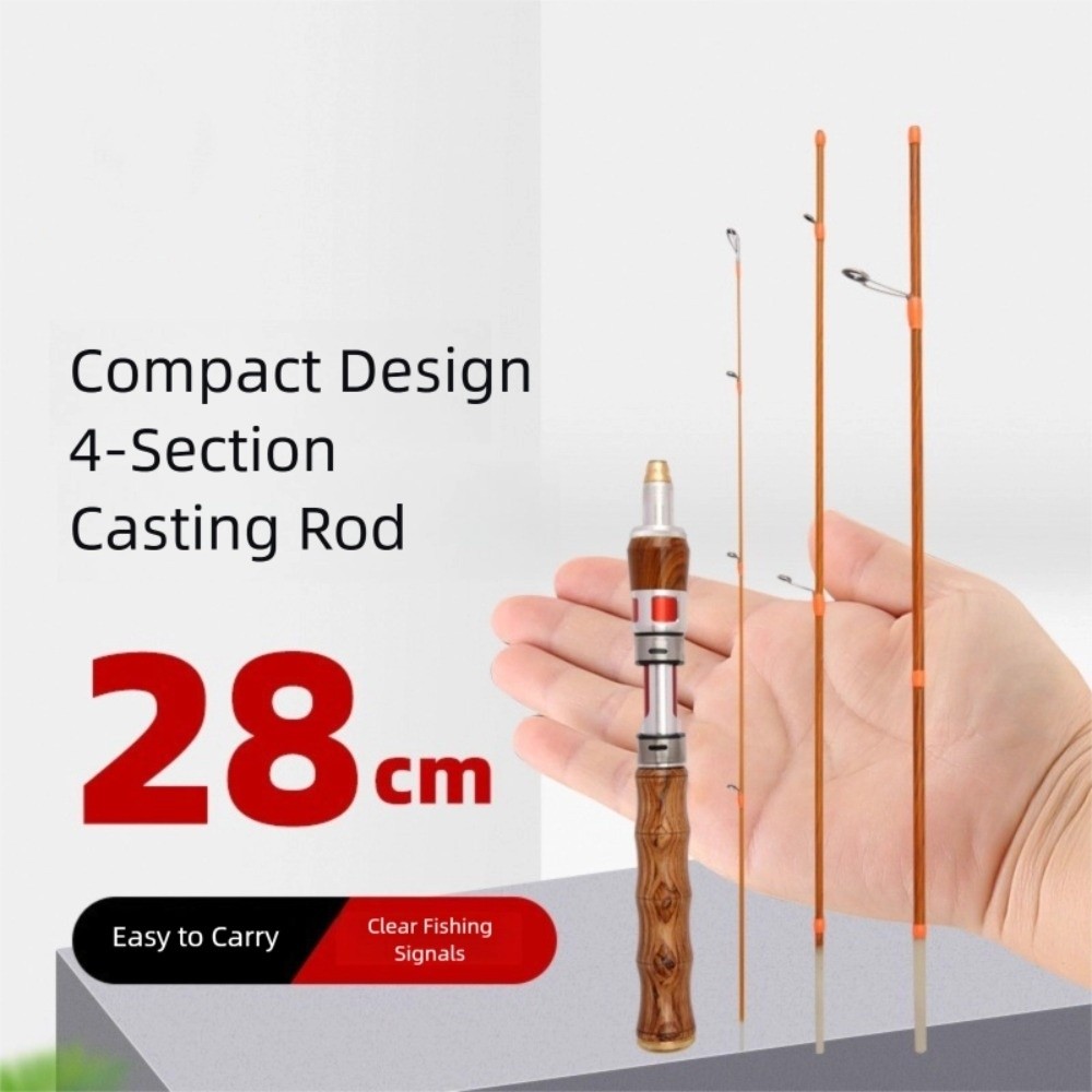 Vara de pesca giratória de 4 s - Fishing Rod Carbon Fiber avaliação e preço