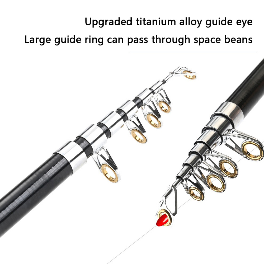 1 conjunto durável telescópica - Fishing Rod Combo avaliação e preço