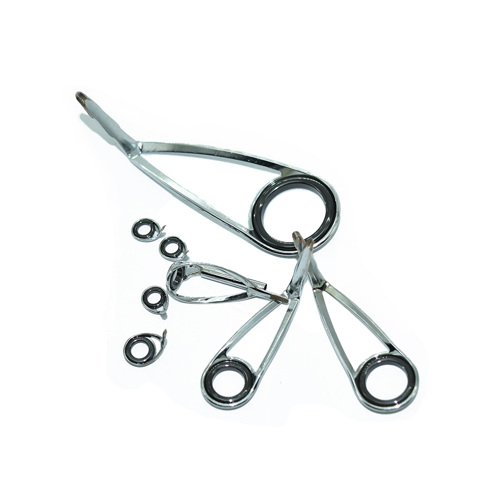 8 pçs/kit klh suporte anel gui - Fishing Rod Repair Kit avaliação e preço