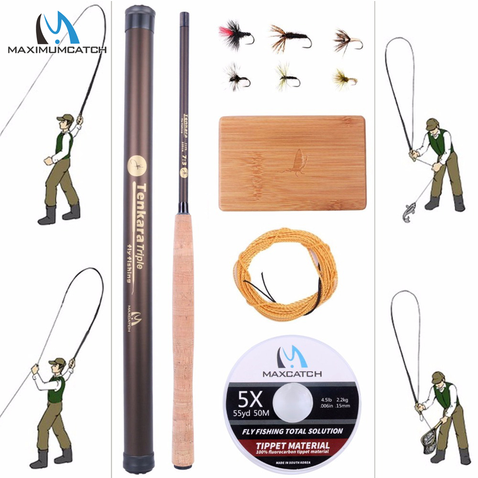 Maximumcatch-Tenkara Rod Outfi - Fishing Rod Fly avaliação e preço
