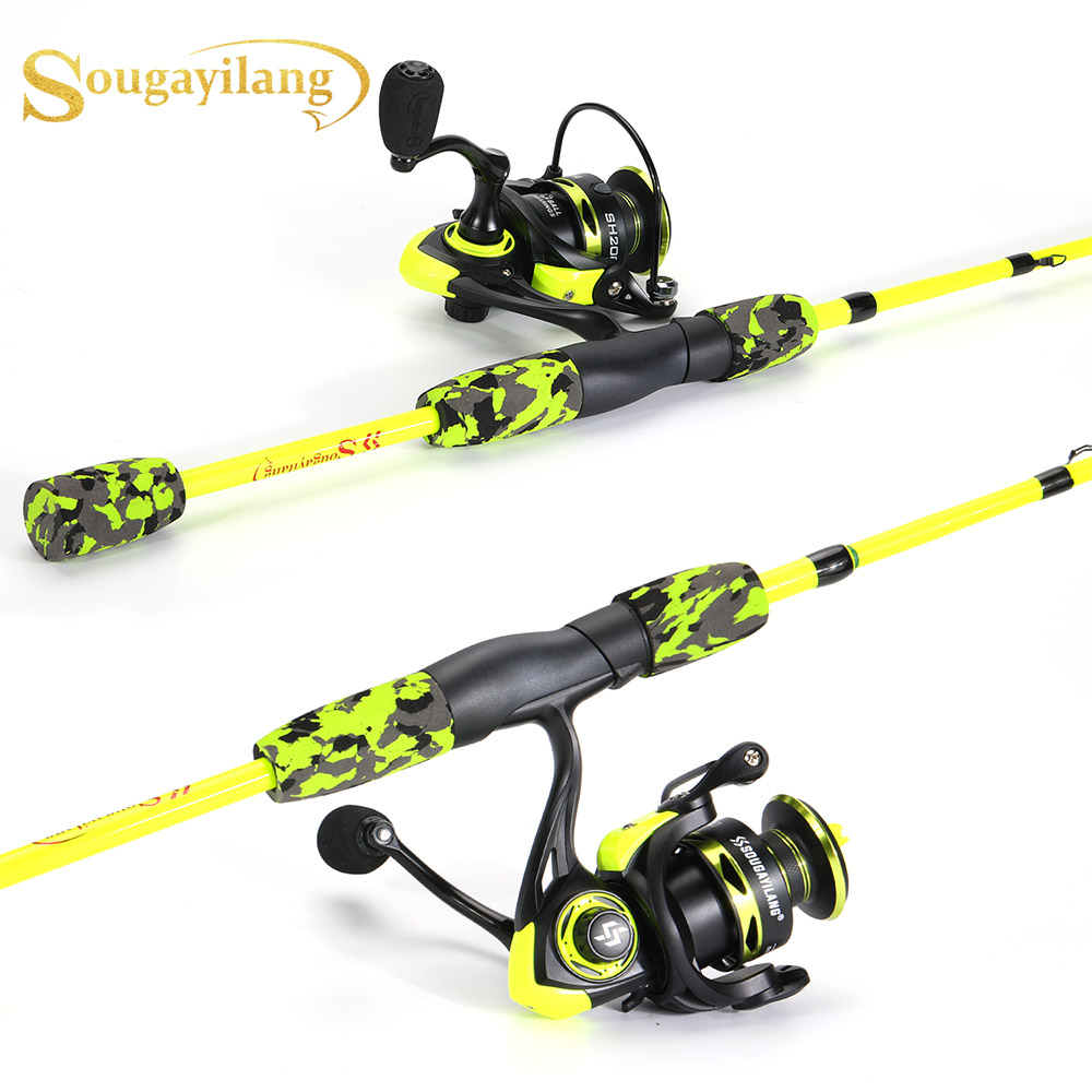 Sougayilang combinação de pesc - Fishing Rod Carbon Fiber avaliação e preço