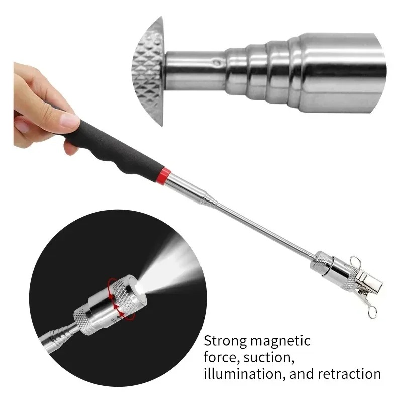 Caneta magnética telescópica c - Fishing Rod Travel avaliação e preço