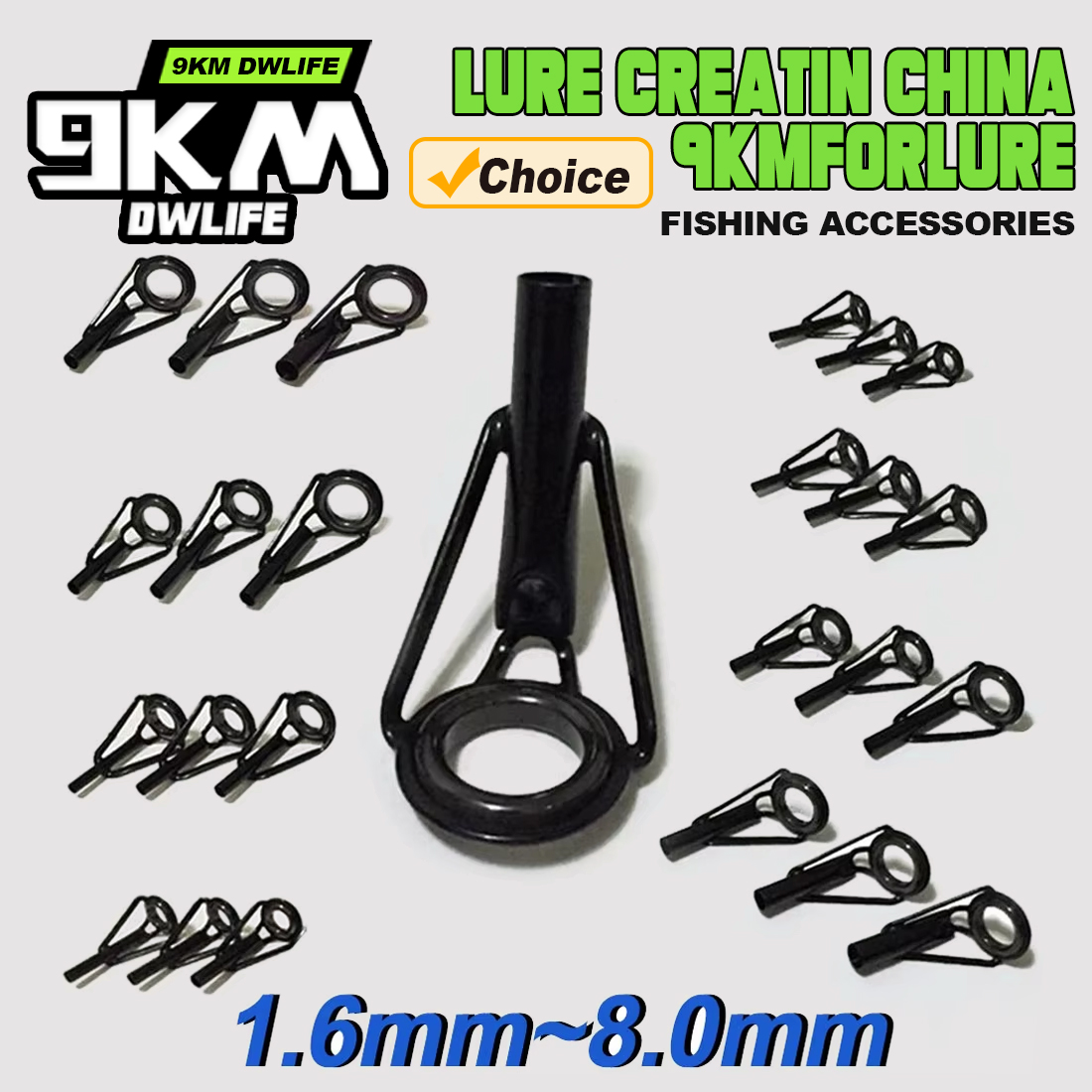 Kit de reparo de guias de pont - Fishing Rod Tip Replacement avaliação e preço