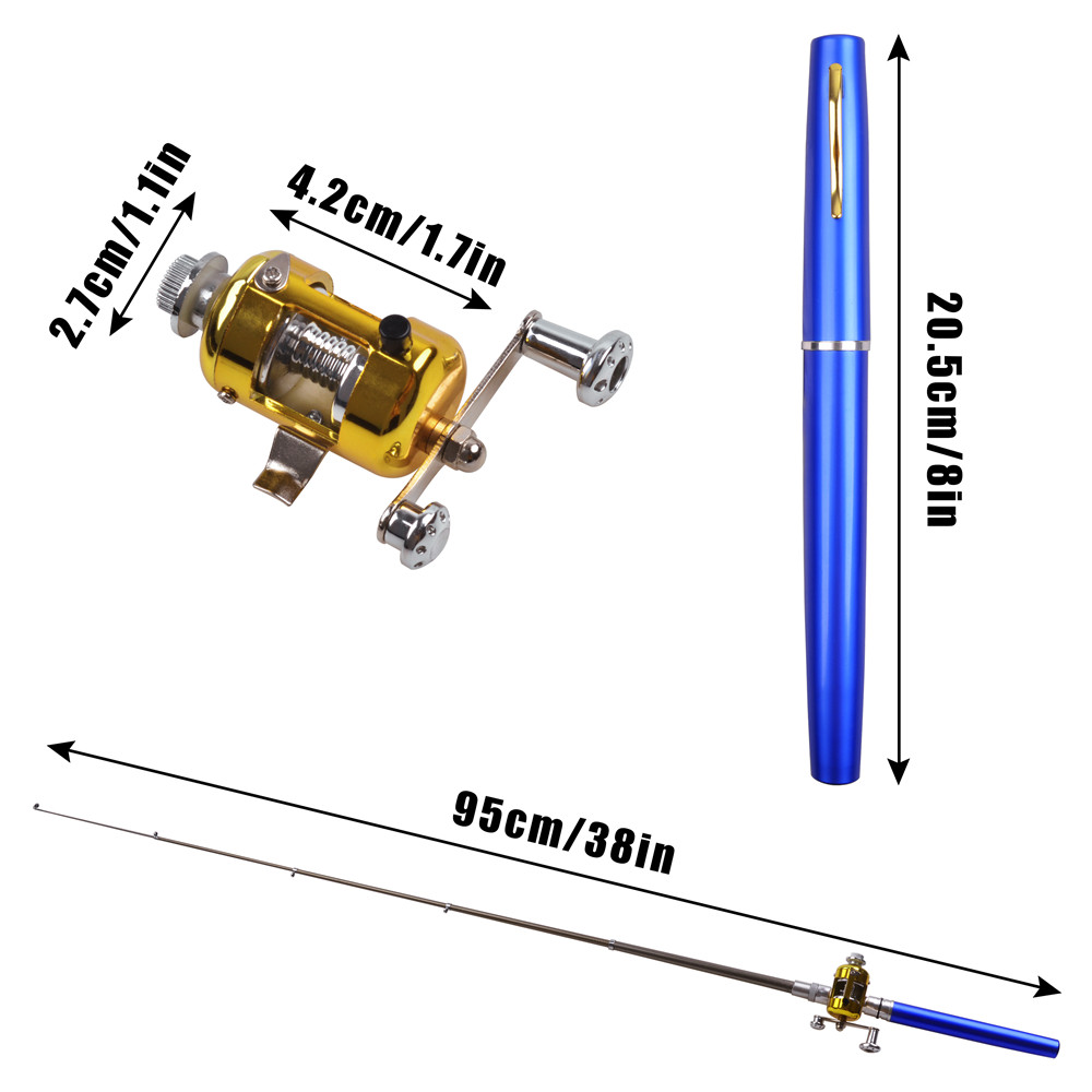 Mini telescópico Ice Fishing R - Fishing Rod Fly avaliação e preço