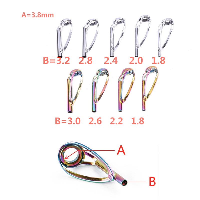 Diy haste de construção anéis  - Fishing Rod Tip Replacement avaliação e preço